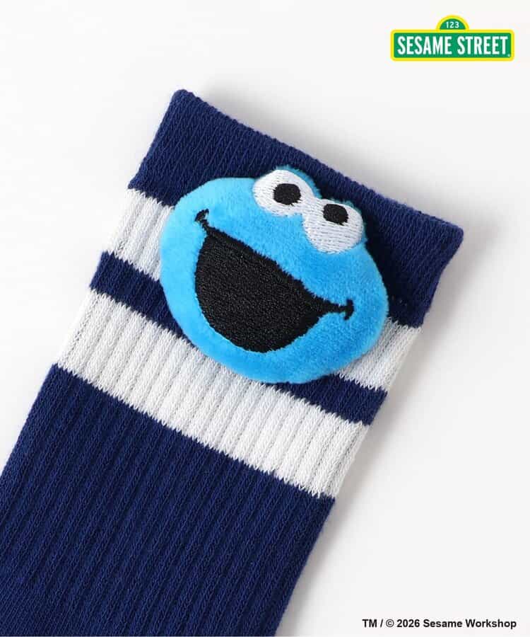 日本直送 BREEZE x SESAME STREET 襪一對 13-21cm 襪系列