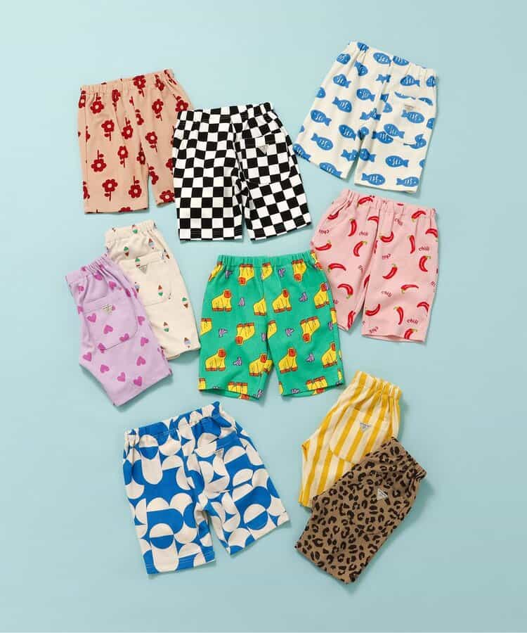日本童裝 BREEZE 全印花短褲 80-130cm 男童款/女童款 夏季 PANTS
