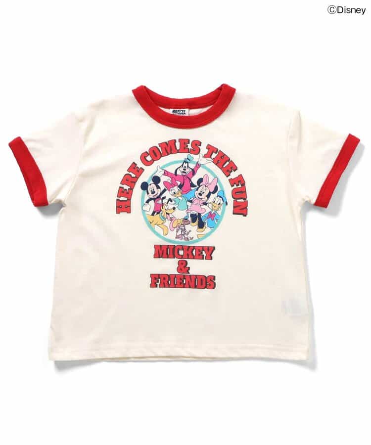 日本童裝 BREEZE x Disney 印花上衣 90-140cm 男童款/女童款 夏季 TOPS