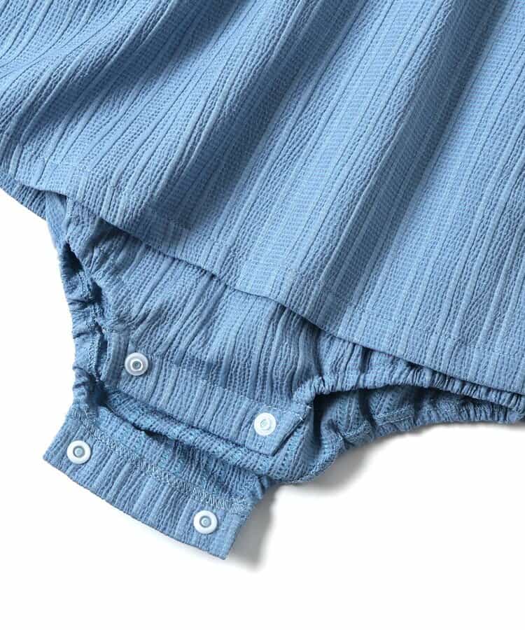 日本童裝 BREEZE 荷葉領連衣 70-80cm 女童款 夏季 Jumpsuit