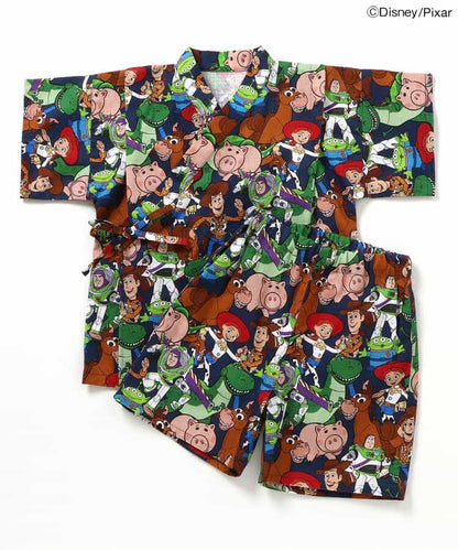 日本童裝 BREEZE x Disney ToyStory 日本甚平 日本和服 80-130cm 男童款 夏季 TOPS PANTS 日本夏祭慶典特輯