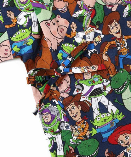 日本童裝 BREEZE x Disney ToyStory 日本甚平 日本和服 80-130cm 男童款 夏季 TOPS PANTS 日本夏祭慶典特輯