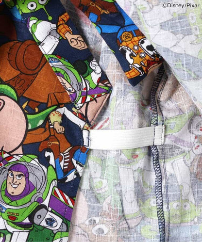 日本童裝 BREEZE x Disney ToyStory 日本甚平 日本和服 80-130cm 男童款 夏季 TOPS PANTS 日本夏祭慶典特輯