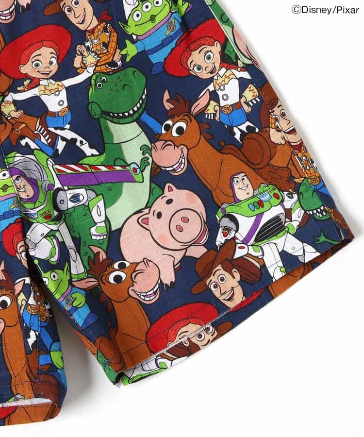 日本童裝 BREEZE x Disney ToyStory 日本甚平 日本和服 80-130cm 男童款 夏季 TOPS PANTS 日本夏祭慶典特輯