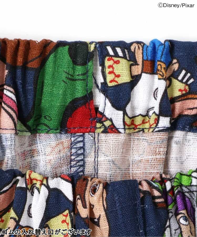 日本童裝 BREEZE x Disney ToyStory 日本甚平 日本和服 80-130cm 男童款 夏季 TOPS PANTS 日本夏祭慶典特輯