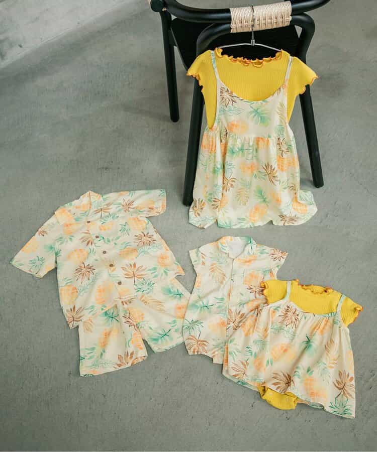 日本童裝 BREEZE Aloha度假風連衣 70-80cm 男童款/女童款 初生嬰兒 夏季 Jumpsuit