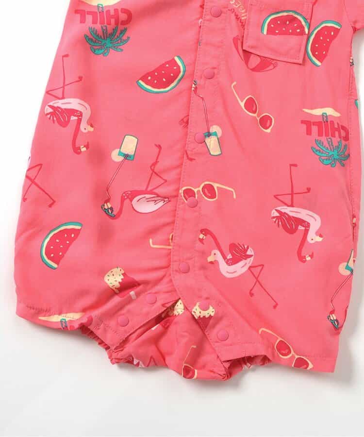 日本童裝 BREEZE Aloha度假風連衣 70-80cm 男童款/女童款 初生嬰兒 夏季 Jumpsuit