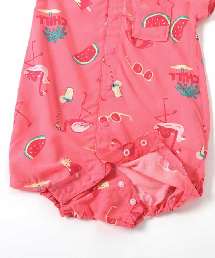日本童裝 BREEZE Aloha度假風連衣 70-80cm 男童款/女童款 初生嬰兒 夏季 Jumpsuit