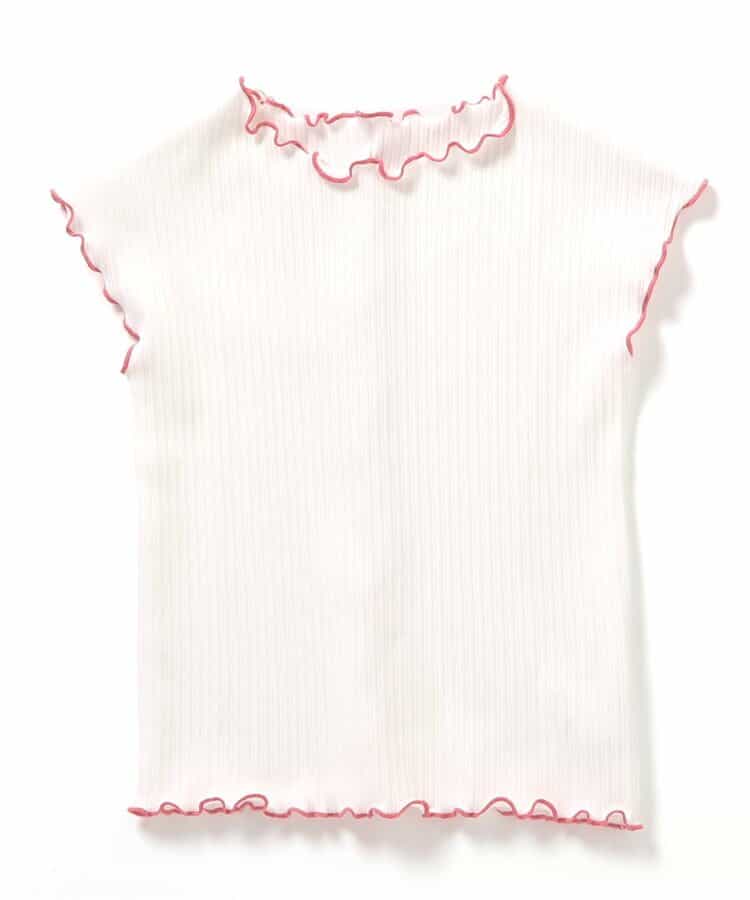 日本童裝 BREEZE 木耳邊上衣 80-140cm 女童款 夏季 TOPS