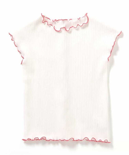 日本童裝 BREEZE 木耳邊上衣 80-140cm 女童款 夏季 TOPS