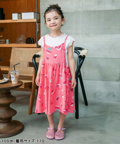 日本童裝 BREEZE 木耳邊上衣 80-140cm 女童款 夏季 TOPS