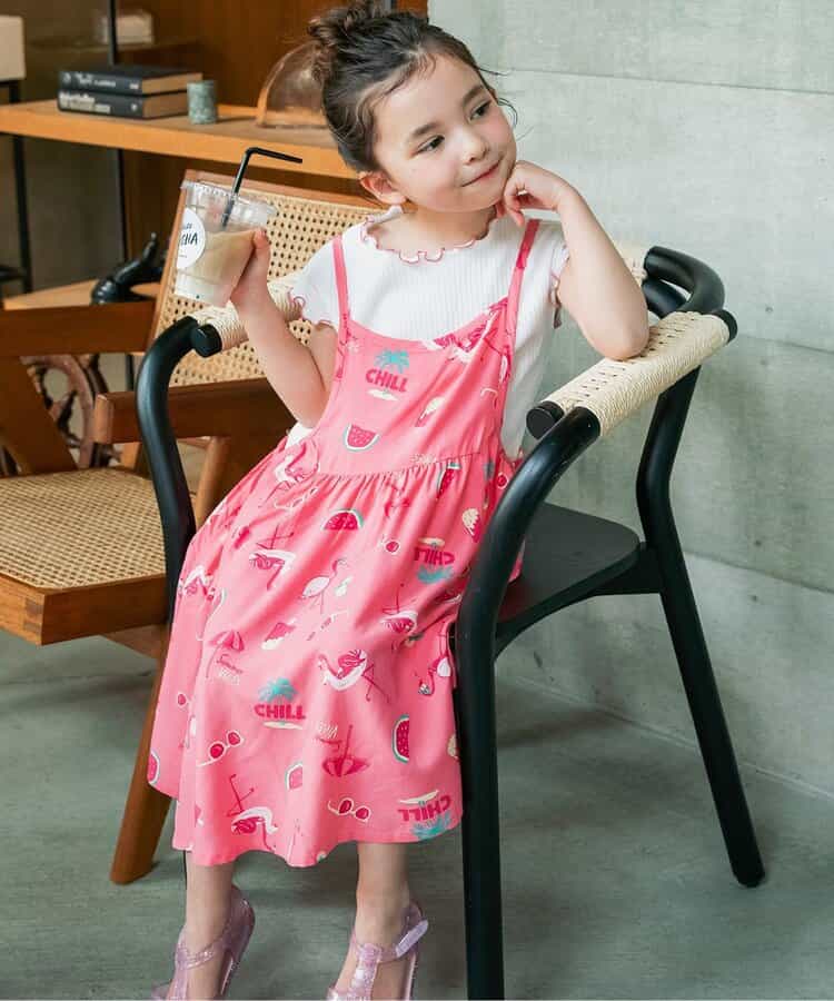 日本童裝 BREEZE 木耳邊上衣 80-140cm 女童款 夏季 TOPS