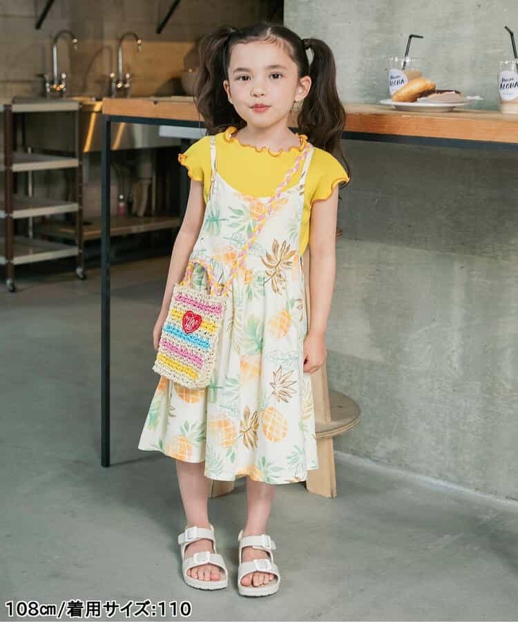 日本童裝 BREEZE Aloha度假風夏威夷連身裙 80-140cm 女童款 夏季 DRESSES