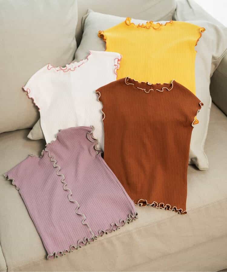 日本童裝 BREEZE 木耳邊上衣 80-140cm 女童款 夏季 TOPS