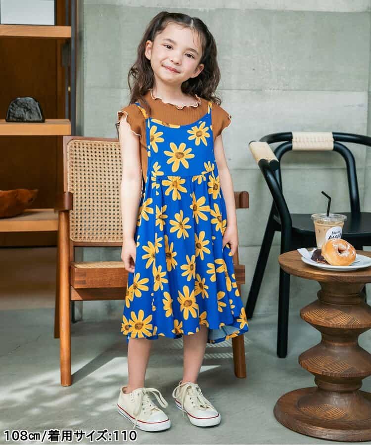日本童裝 BREEZE 木耳邊上衣 80-140cm 女童款 夏季 TOPS