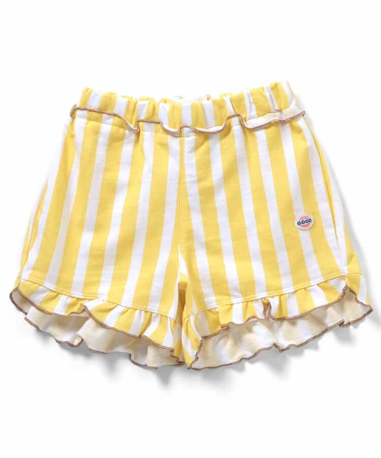日本童裝 BREEZE 荷葉邊針織短褲 80-140cm 女童款 夏季 PANTS