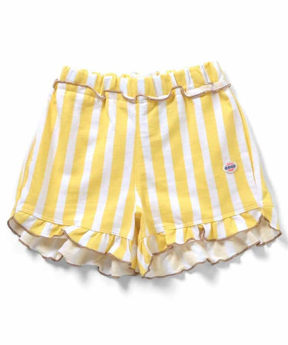 日本童裝 BREEZE 荷葉邊針織短褲 80-140cm 女童款 夏季 PANTS