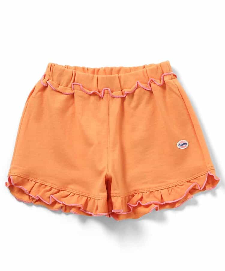 日本童裝 BREEZE 荷葉邊針織短褲 80-140cm 女童款 夏季 PANTS