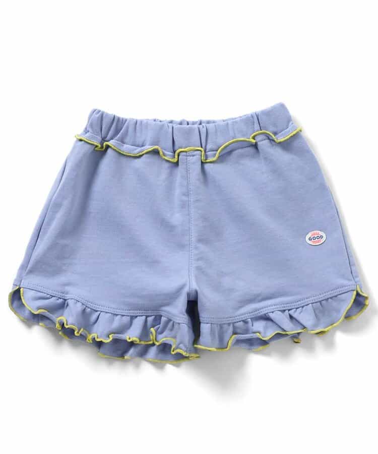 日本童裝 BREEZE 荷葉邊針織短褲 80-140cm 女童款 夏季 PANTS