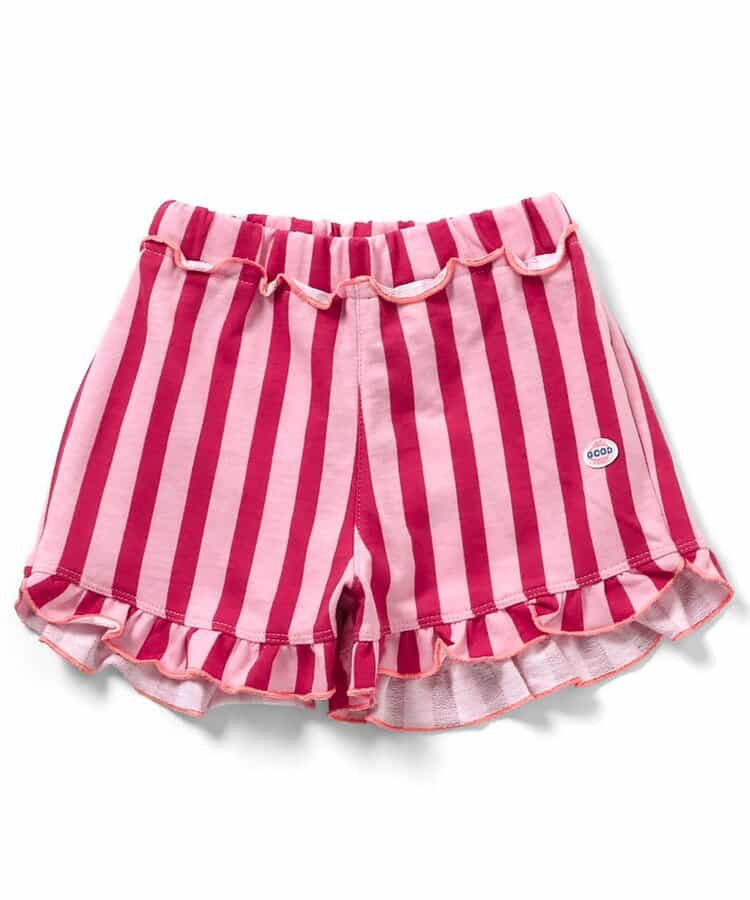 日本童裝 BREEZE 荷葉邊針織短褲 80-140cm 女童款 夏季 PANTS