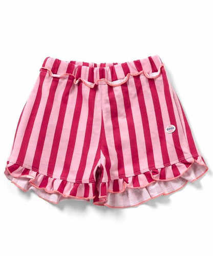日本童裝 BREEZE 荷葉邊針織短褲 80-140cm 女童款 夏季 PANTS