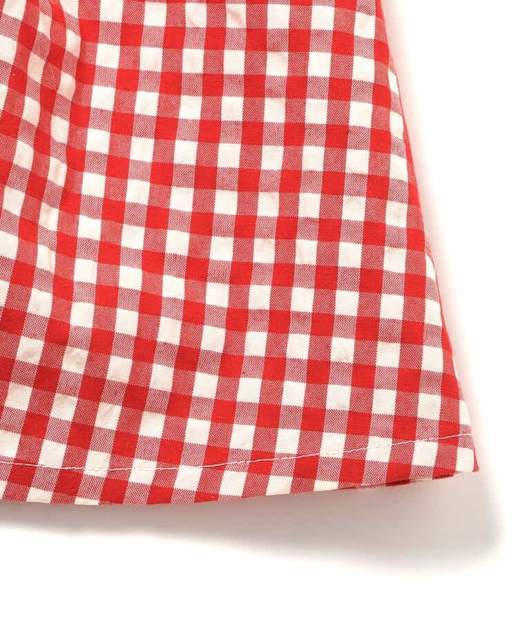日本童裝 BREEZE 2Way 格紋兩用連身裙/吊帶半裙 80-140cm 女童款 夏季 SKIRTS DRESSES