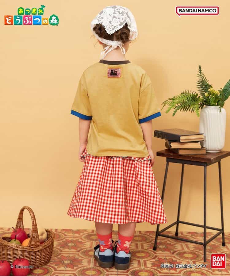 日本童裝 BREEZE 2Way 格紋兩用連身裙/吊帶半裙 80-140cm 女童款 夏季 SKIRTS DRESSES
