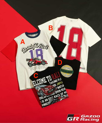 日本童裝 BREEZE x GRヤリス Rally1 短袖上衣 M-L 親子裝 大人款 夏季 TOPS