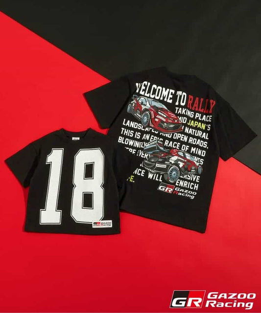 日本童裝 BREEZE x GRヤリス Rally1 短袖上衣 M-L 親子裝 大人款 夏季 TOPS