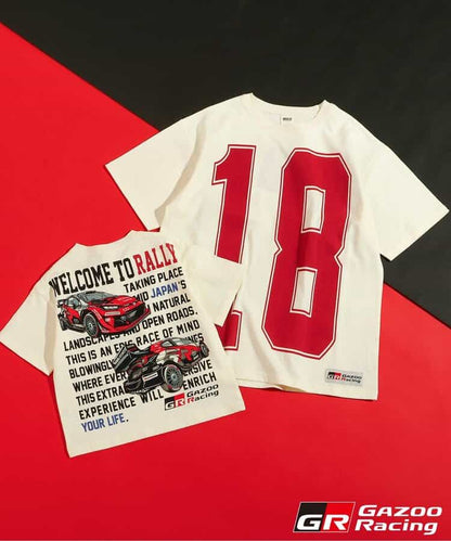 日本童裝 BREEZE x GRヤリス Rally1 短袖上衣 M-L 親子裝 大人款 夏季 TOPS