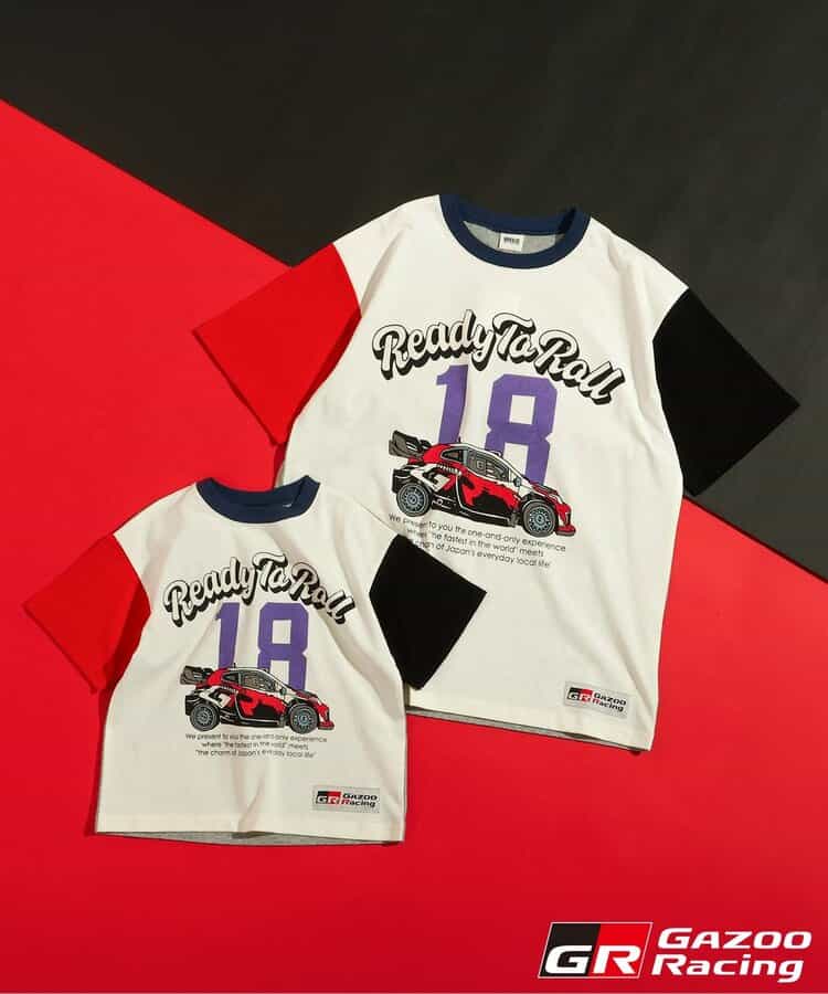 日本童裝 BREEZE x GRヤリス Rally1 短袖上衣 M-L 親子裝 大人款 夏季 TOPS
