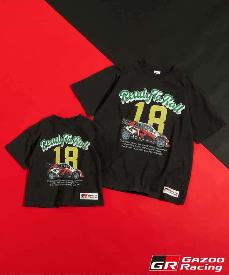 日本童裝 BREEZE x GRヤリス Rally1 短袖上衣 M-L 親子裝 大人款 夏季 TOPS