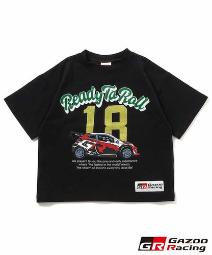 日本童裝 BREEZE x GRヤリス Rally1 短袖上衣 100-150cm 親子裝 男童款 夏季 TOPS