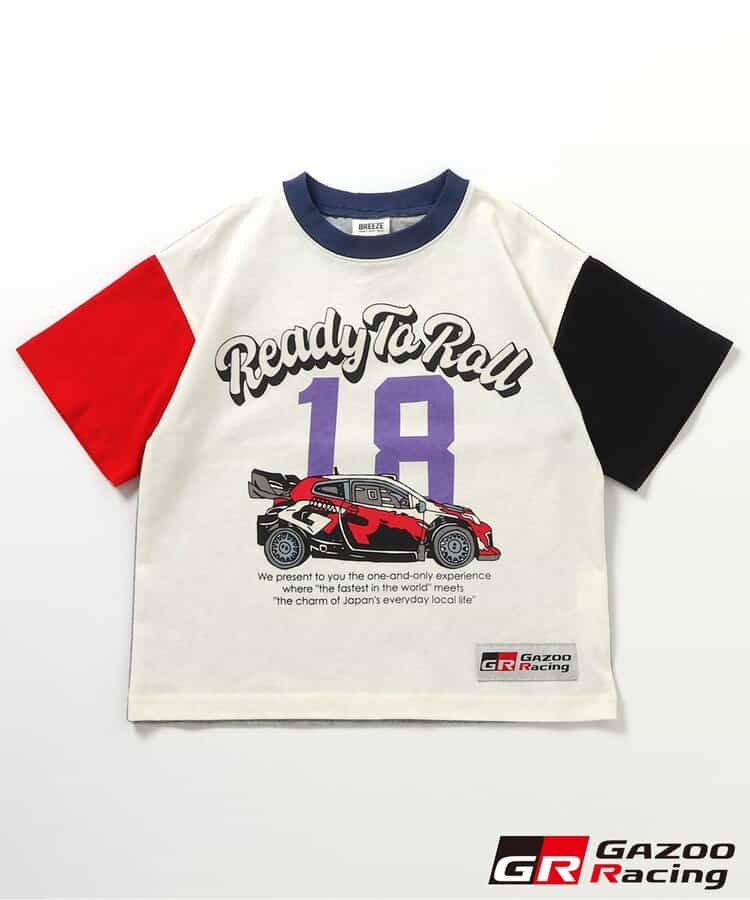 日本童裝 BREEZE x GRヤリス Rally1 短袖上衣 100-150cm 親子裝 男童款 夏季 TOPS