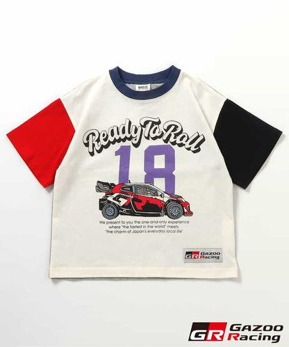 日本童裝 BREEZE x GRヤリス Rally1 短袖上衣 100-150cm 親子裝 男童款 夏季 TOPS
