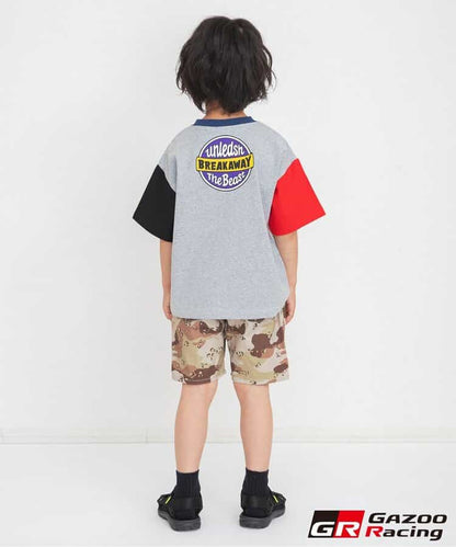 日本童裝 BREEZE x GRヤリス Rally1 短袖上衣 100-150cm 親子裝 男童款 夏季 TOPS