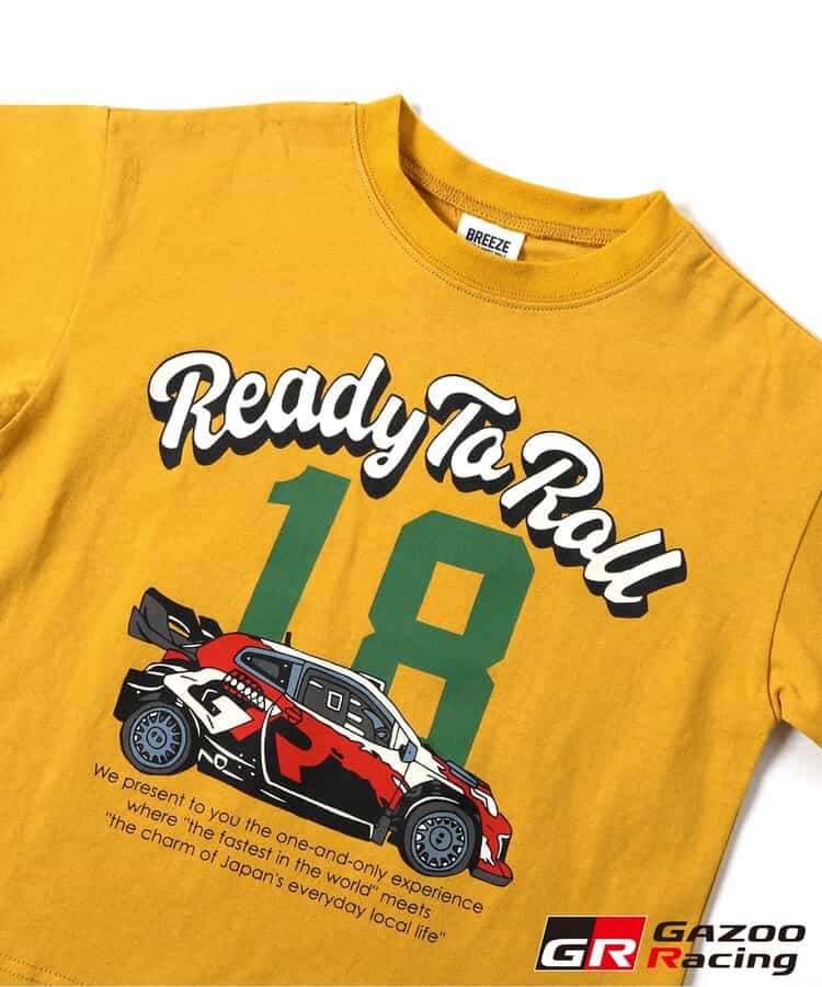 日本童裝 BREEZE x GRヤリス Rally1 短袖上衣 100-150cm 親子裝 男童款 夏季 TOPS