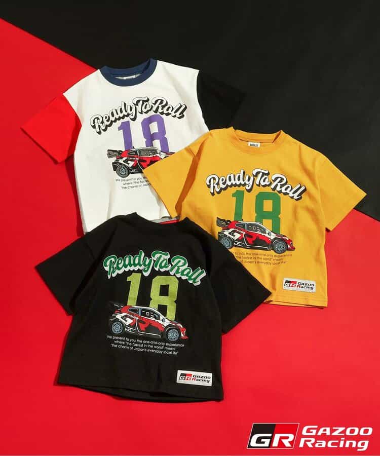 日本童裝 BREEZE x GRヤリス Rally1 短袖上衣 100-150cm 親子裝 男童款 夏季 TOPS