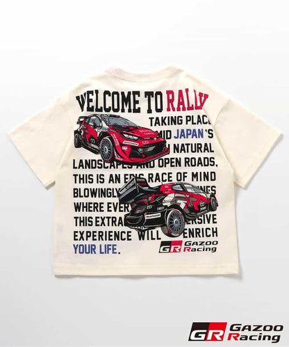 日本童裝 BREEZE x GRヤリス Rally1 短袖上衣 100-150cm 親子裝 男童款 夏季 TOPS
