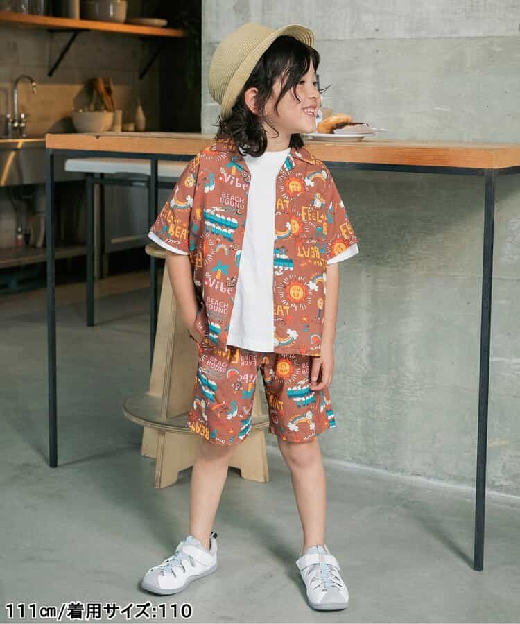 日本童裝 BREEZE Aloha度假風短褲 80-140cm 男童款 夏季 PANTS