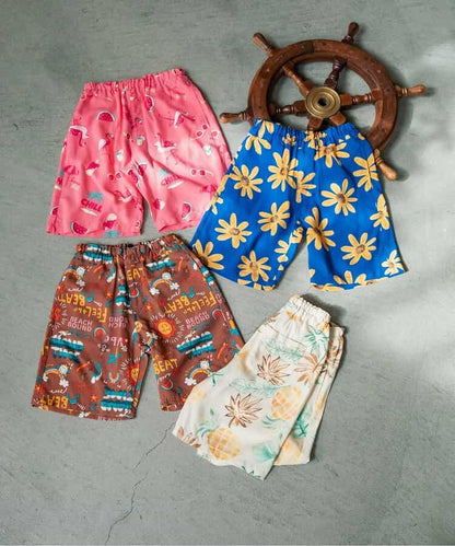 日本童裝 BREEZE Aloha度假風短褲 80-140cm 男童款 夏季 PANTS