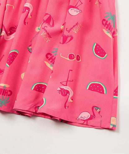 日本童裝 BREEZE Aloha度假風夏威夷連身裙 80-140cm 女童款 夏季 DRESSES