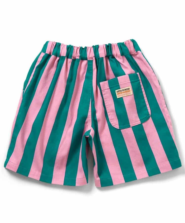 日本童裝 BREEZE 彩色褶皺短褲 80-150cm 男童款/女童款 夏季 PANTS