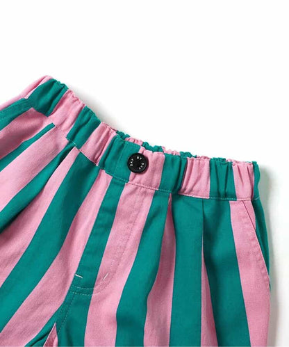 日本童裝 BREEZE 彩色褶皺短褲 80-150cm 男童款/女童款 夏季 PANTS