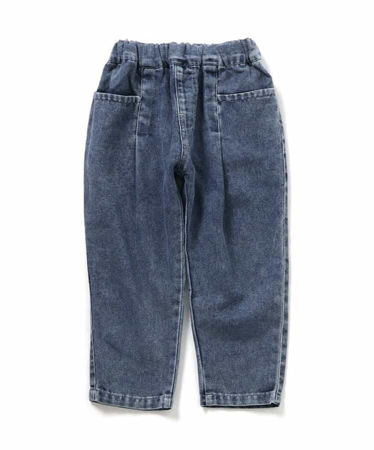 日本童裝 BREEZE 牛仔闊腿褲 90-150cm 男童款/女童款 夏季 PANTS
