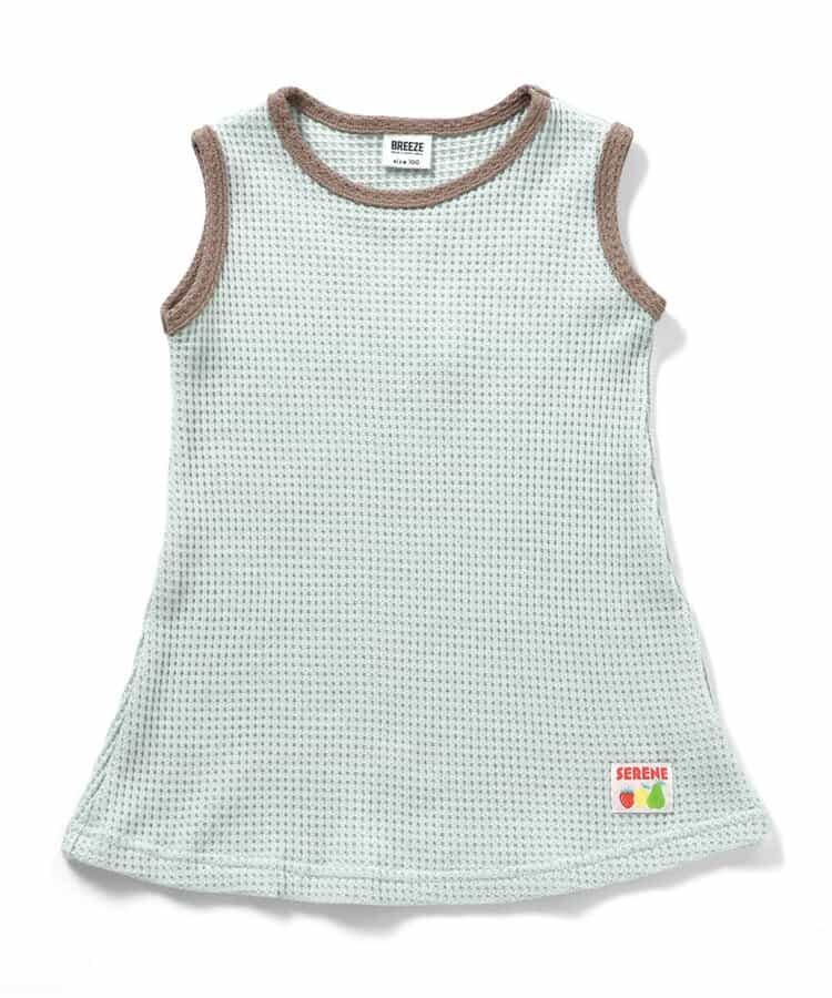 日本童裝 BREEZE 華夫格背心裙 80-130cm 女童款 夏季 DRESSES