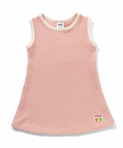 日本童裝 BREEZE 華夫格背心裙 80-130cm 女童款 夏季 DRESSES