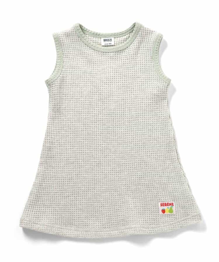 日本童裝 BREEZE 華夫格背心裙 80-130cm 女童款 夏季 DRESSES