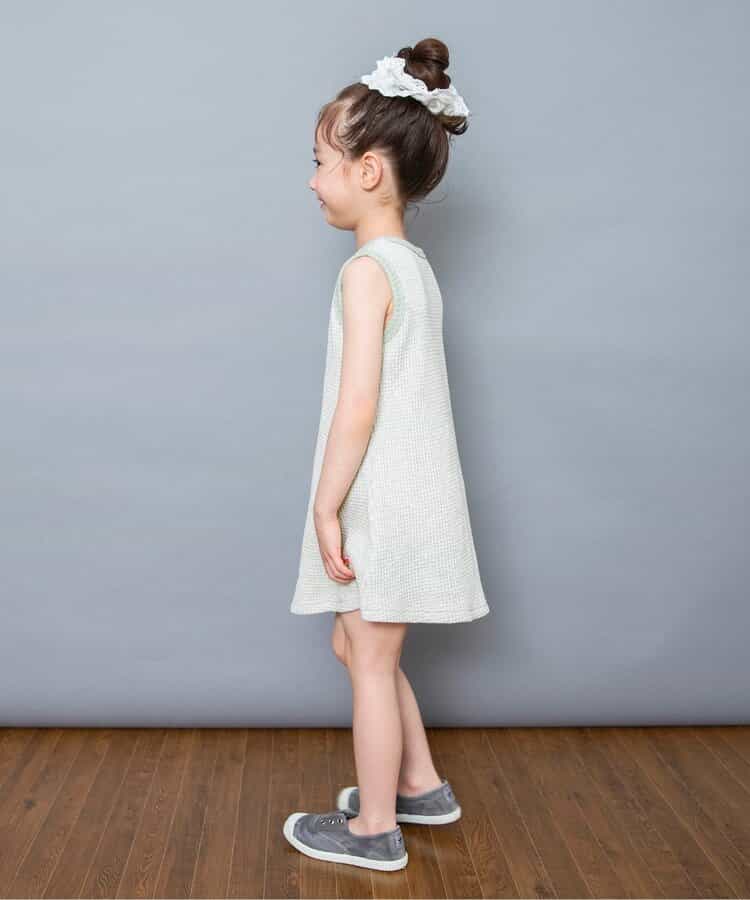 日本童裝 BREEZE 華夫格背心裙 80-130cm 女童款 夏季 DRESSES