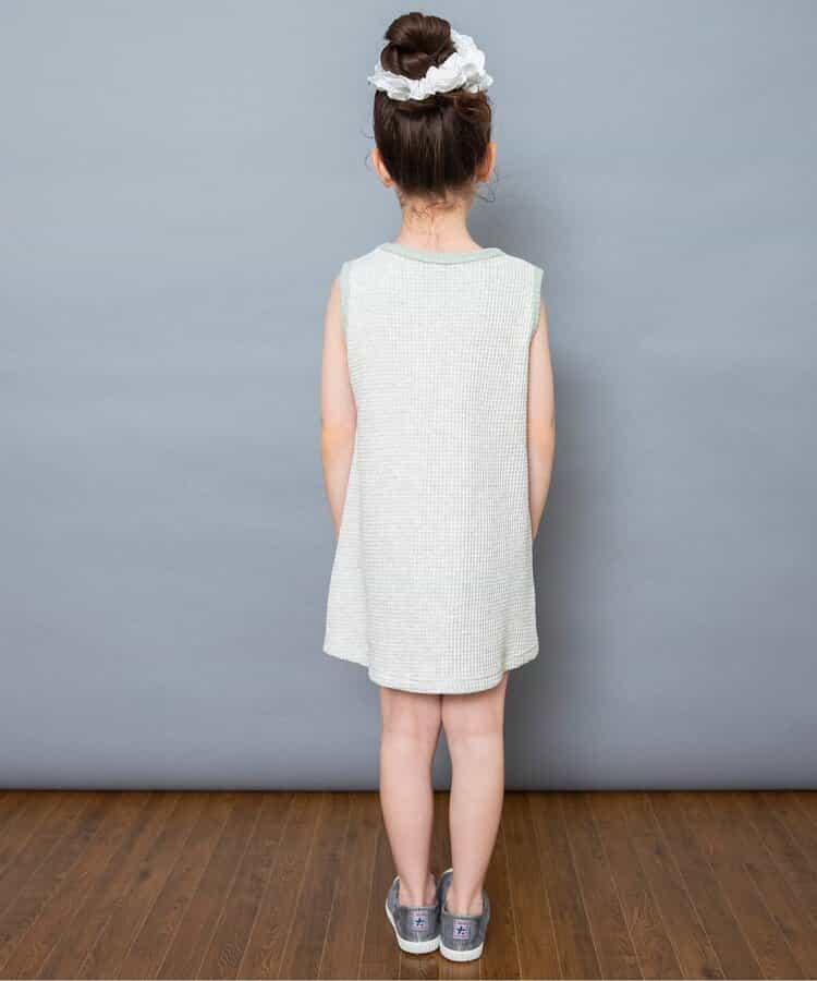 日本童裝 BREEZE 華夫格背心裙 80-130cm 女童款 夏季 DRESSES